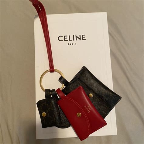 celine multi keyring